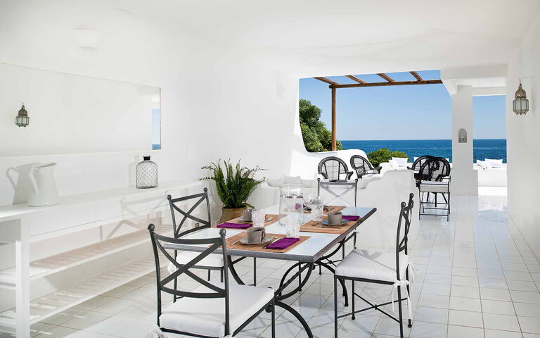 Casa Blu: Esszimmer