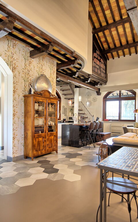 Villa Tagliaferri: Esszimmer