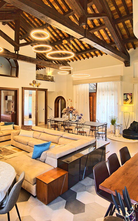 Villa Tagliaferri: Wohnzimmer