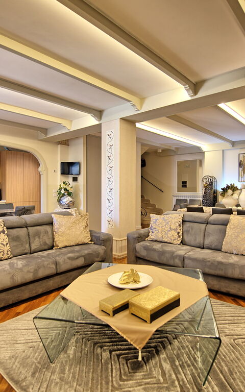 Villa Tagliaferri: Wohnzimmer