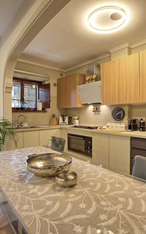 Villa Tagliaferri: Esszimmer, Küche