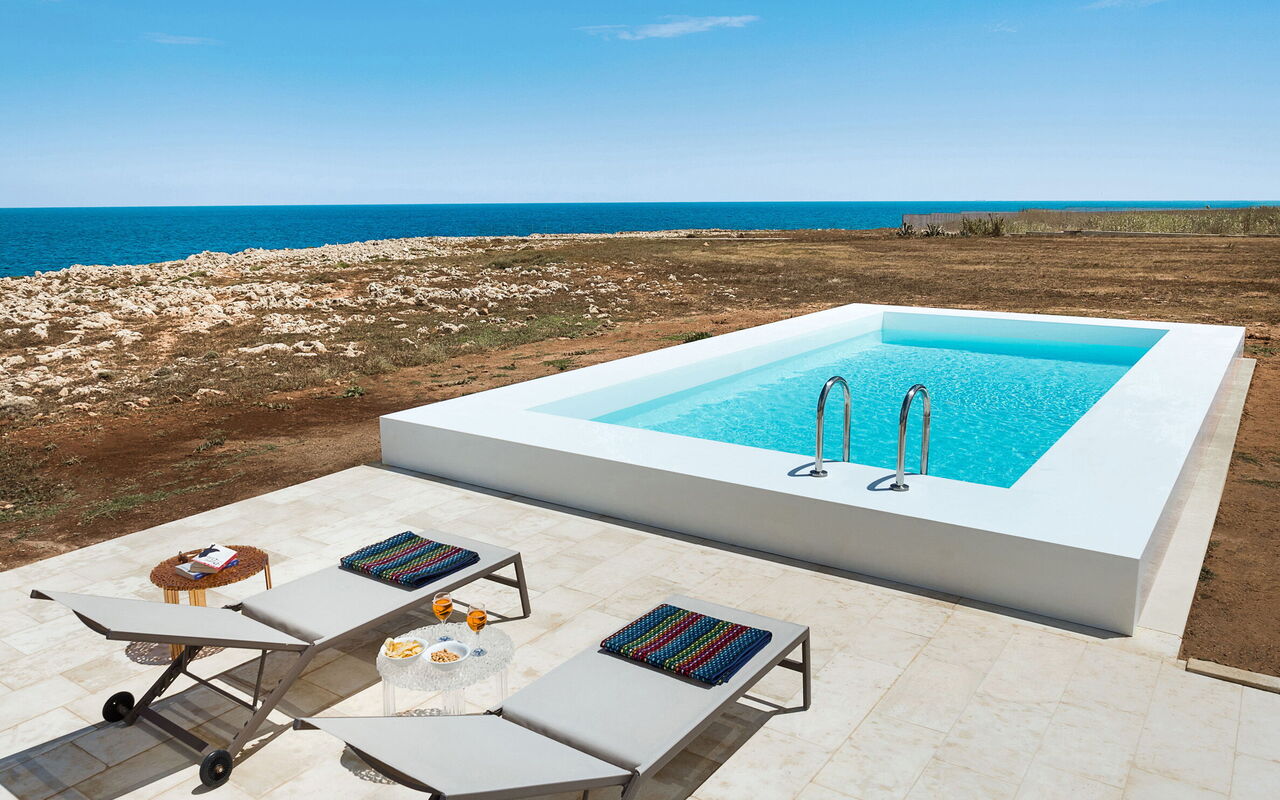 Villa Capo Passero: Ansichten, Außen, Draussen, Schwimmbad