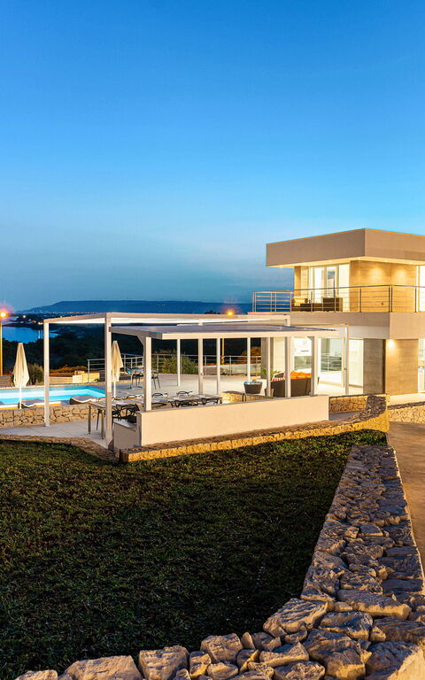 Villa Anna Plemmirio: Außen, Draussen, Haupteingang, Schwimmbad