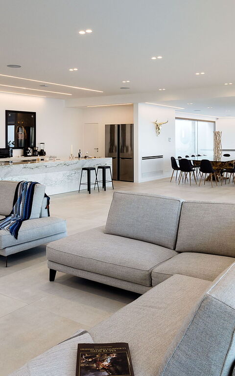 Villa Alexandra: Esszimmer, Wohnzimmer