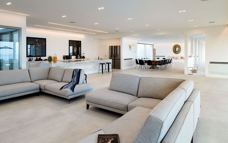Villa Alexandra: Esszimmer, Wohnzimmer