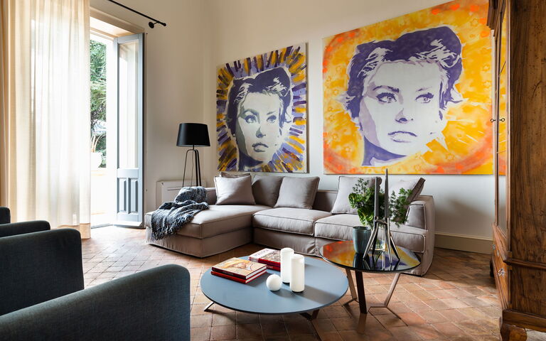 Tenuta Della Contea: Wohnzimmer