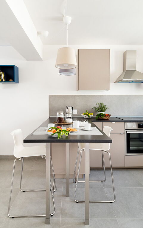 Diantha: Küche, Wohnzimmer