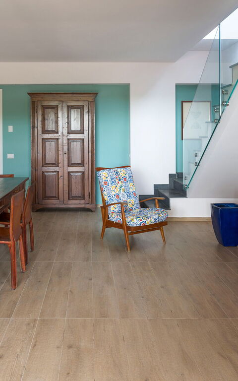 Casa Dafne: Esszimmer, Wohnzimmer