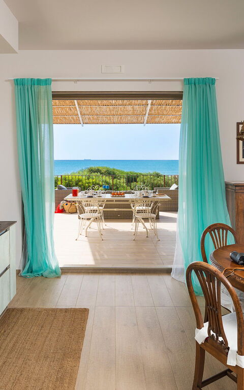 Casa Dafne: Esszimmer, Küche