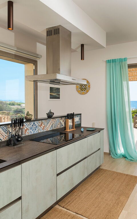 Casa Dafne: Esszimmer, Küche