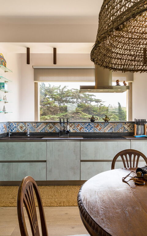 Casa Dafne: Esszimmer, Küche