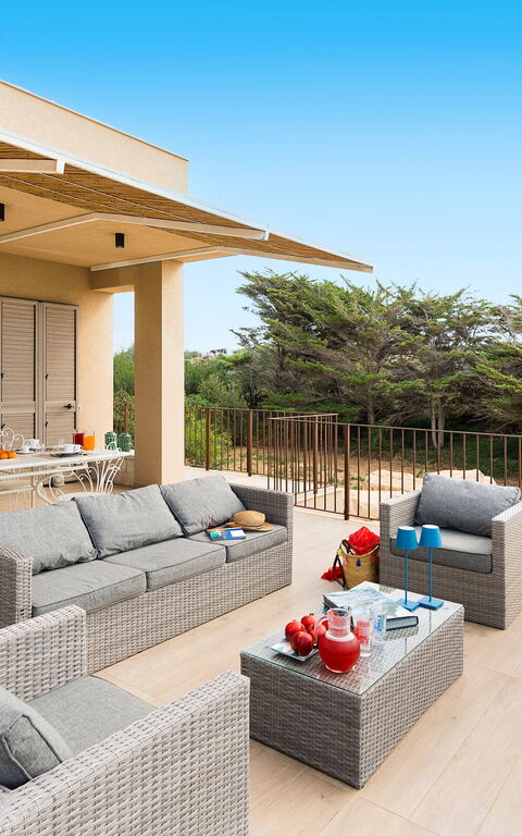 Casa Dafne: Außen, Balkon / Terrasse / Patio, Draussen