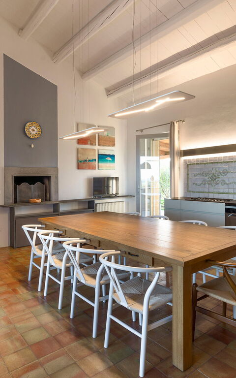 Pigna Blue: Esszimmer, Küche