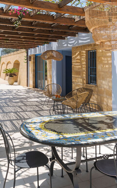 Pigna Blue: Außen, Balkon / Terrasse / Patio, Draussen