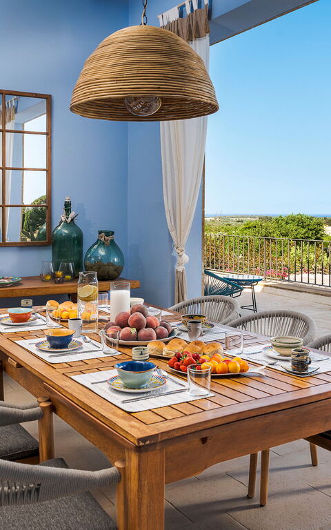 Pigna Blue: Außen, Balkon / Terrasse / Patio, Draussen