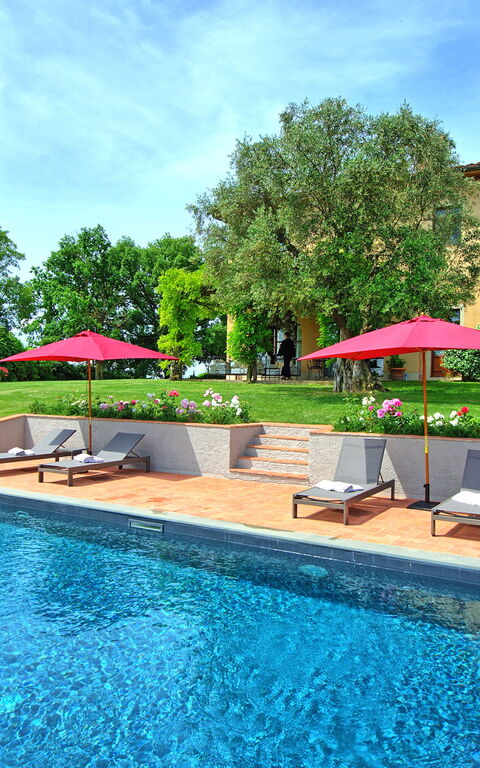 Villa Marliana: Ansichten, Außen, Draussen, Garten, Schwimmbad