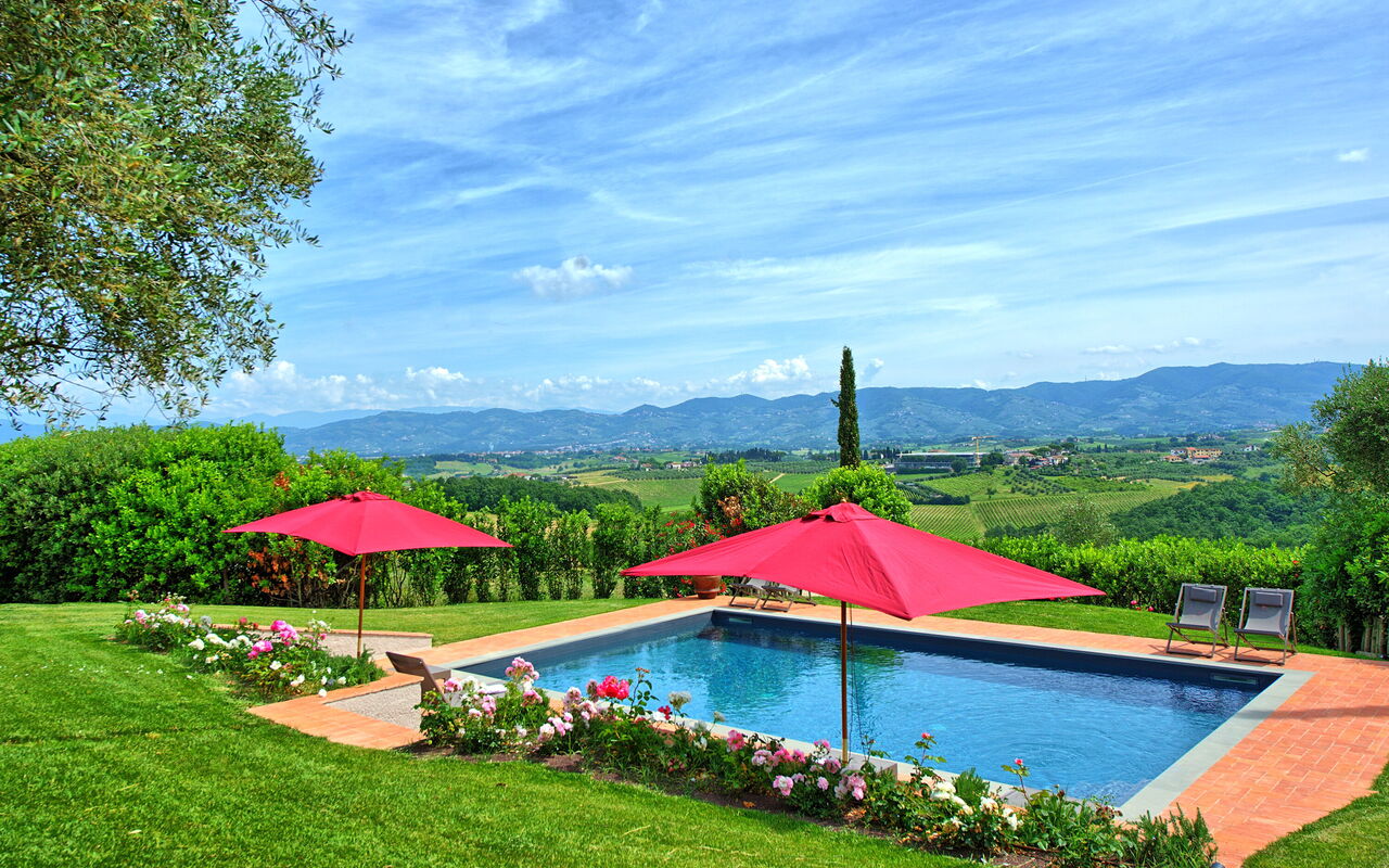 Villa Marliana: Schwimmbad