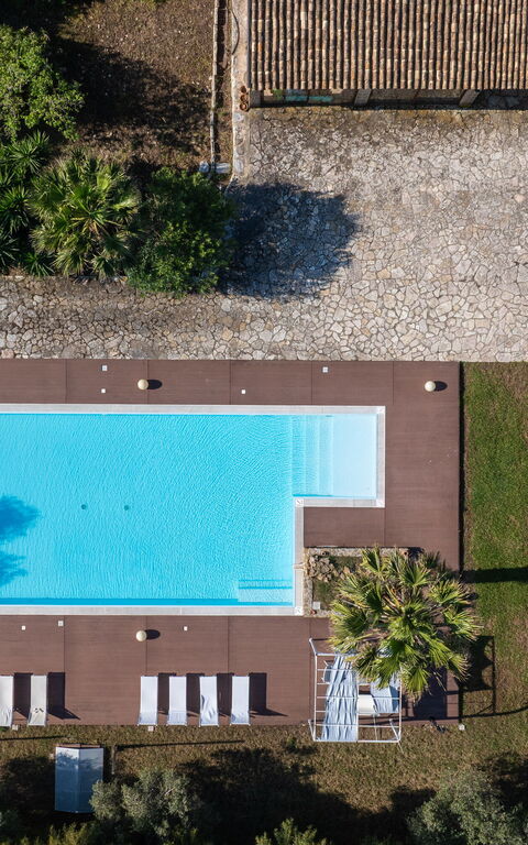 Villa Maraus: Garten, Schwimmbad