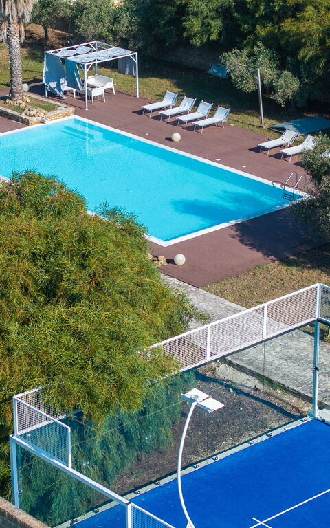 Villa Maraus: Garten, Schwimmbad, Wohlergehen