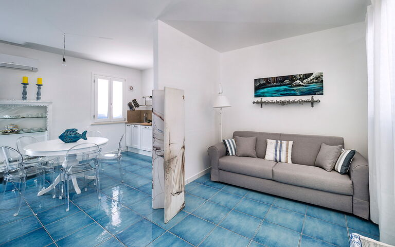 Unterkunft Riccio: Wohnzimmer