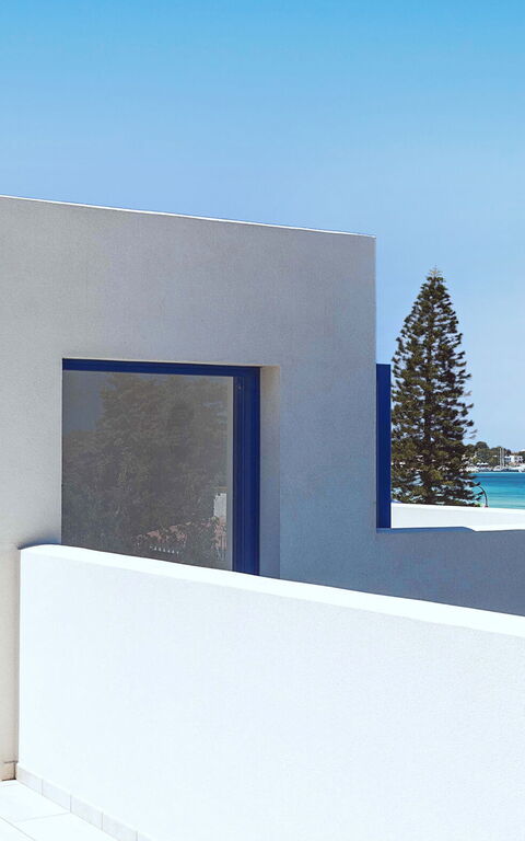 Lisca Bianca: Außen, Draussen