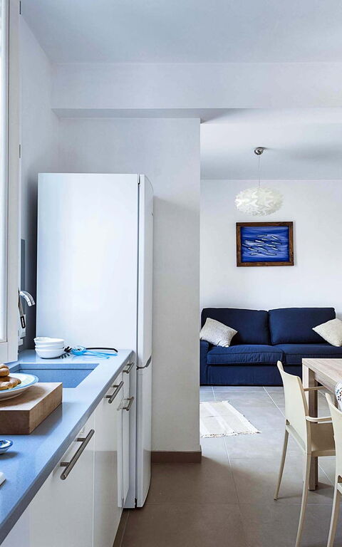 Lisca Bianca: Küche, Wohnzimmer