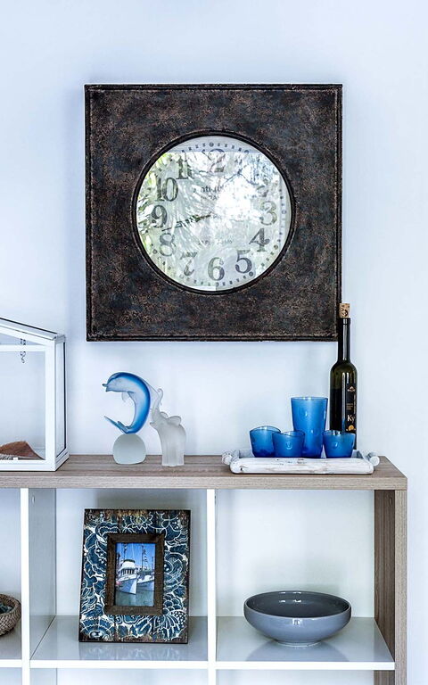 Lisca Bianca: Küche, Wohnzimmer, Zimmerdetails