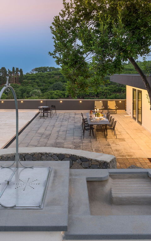 Villa Gianos: Außen, Draussen