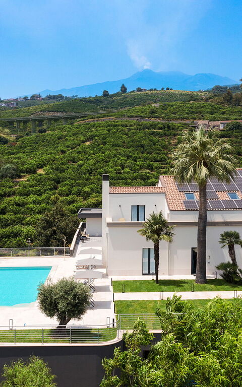 Villa Gianos: Außen, Draussen, Garten, Schwimmbad