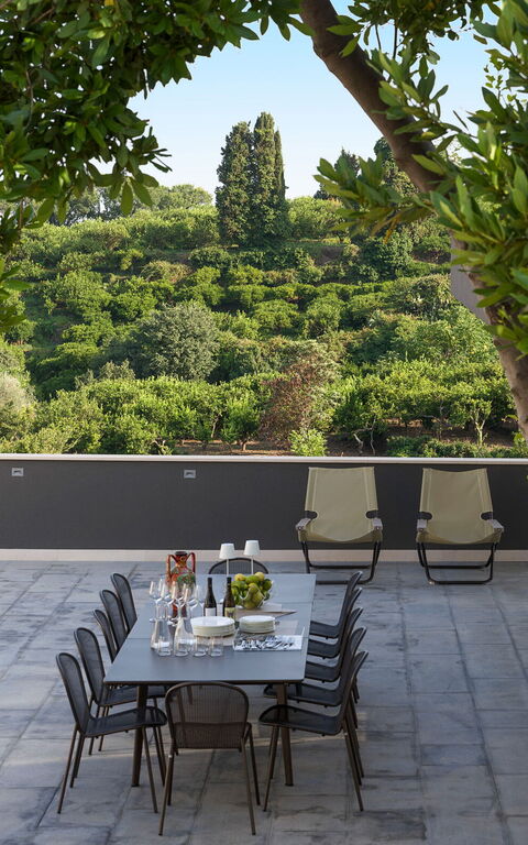 Villa Gianos: Außen, Draussen