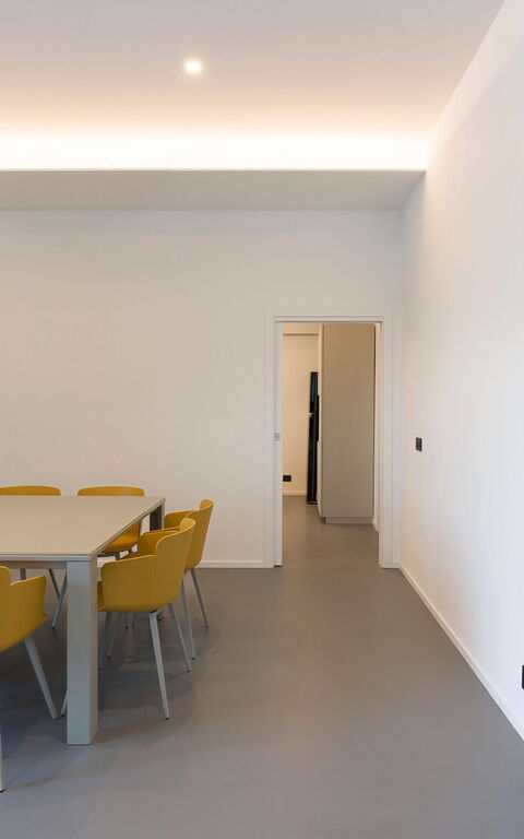 Villa Gianos: Esszimmer