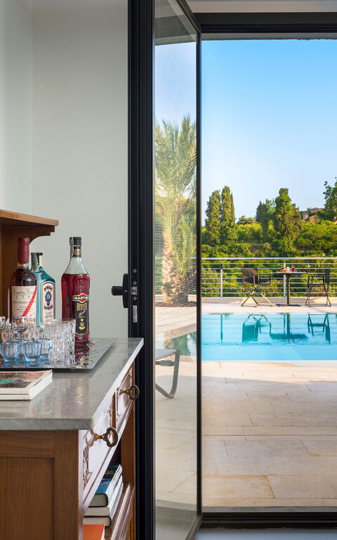 Villa Gianos: Esszimmer