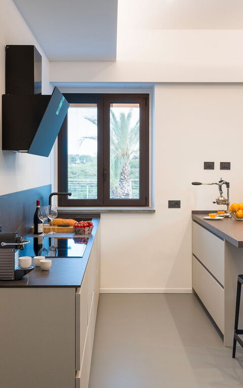 Villa Gianos: Küche