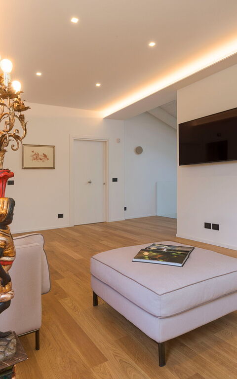 Villa Gianos: Wohnzimmer