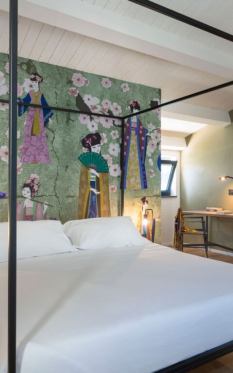 Villa Gianos: Schlafzimmer