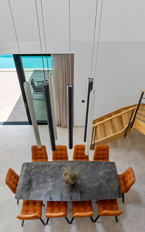 Villa Sea Breeze: Esszimmer, Haupteingang