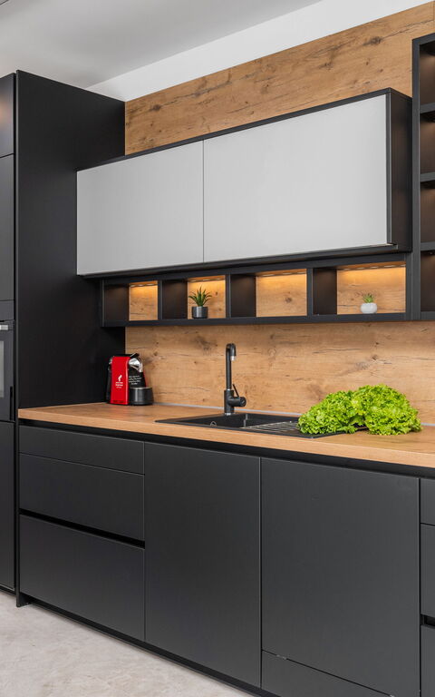 Villa Sea Breeze: Küche