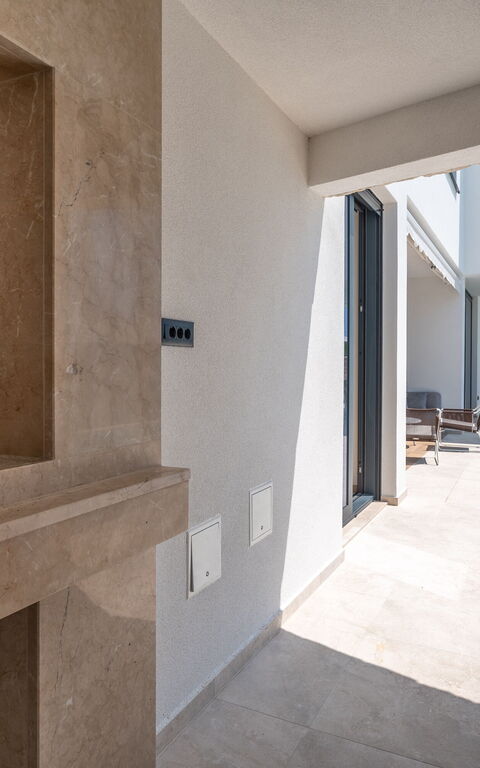 Villa Loma: Balkon / Terrasse / Patio, Draussen