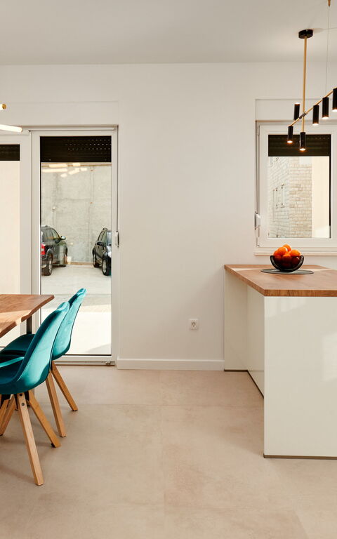 Villa Stella: Esszimmer, Küche