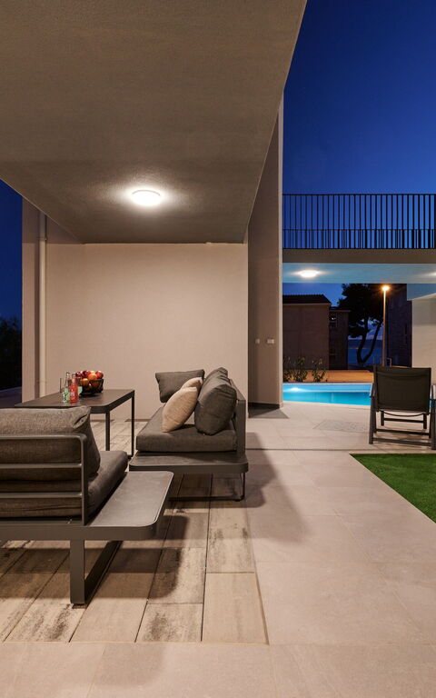 Villa Stella: Balkon / Terrasse / Patio, Draussen