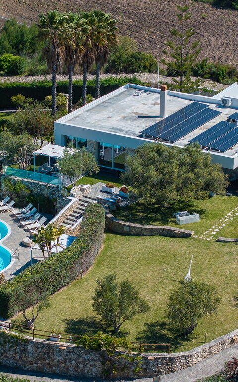 Villa Demetra: Garten, Schwimmbad