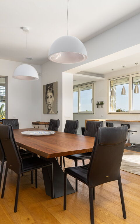 Villa Demetra: Esszimmer