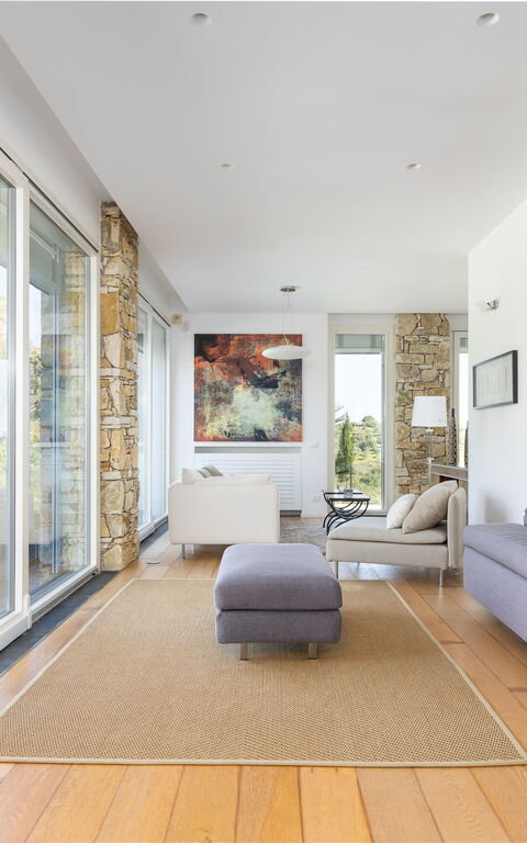 Villa Demetra: Wohnzimmer