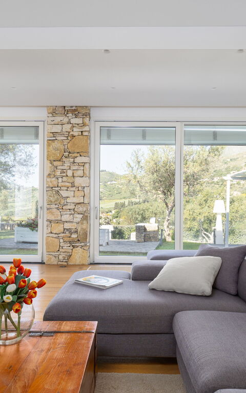 Villa Demetra: Wohnzimmer