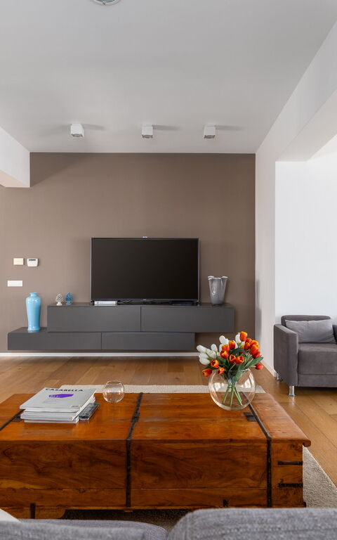 Villa Demetra: Wohnzimmer