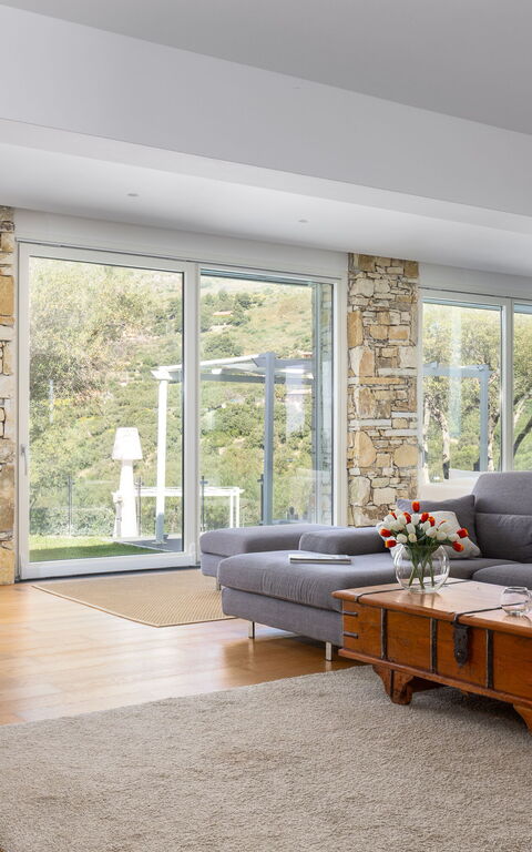 Villa Demetra: Wohnzimmer