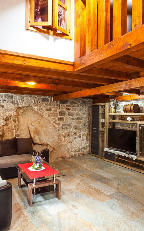 Villa Azurit: Wohnzimmer