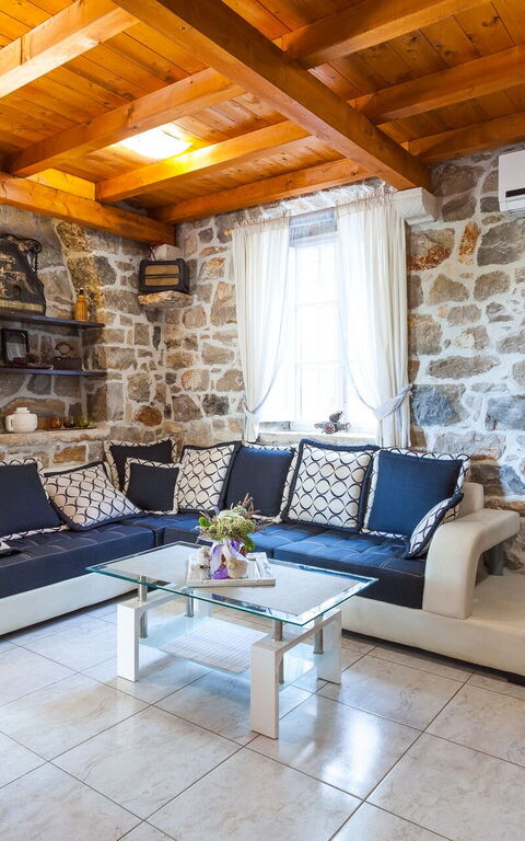 Villa Azurit: Wohnzimmer