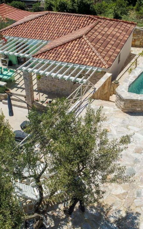 Villa Azurit: Außen, Schwimmbad