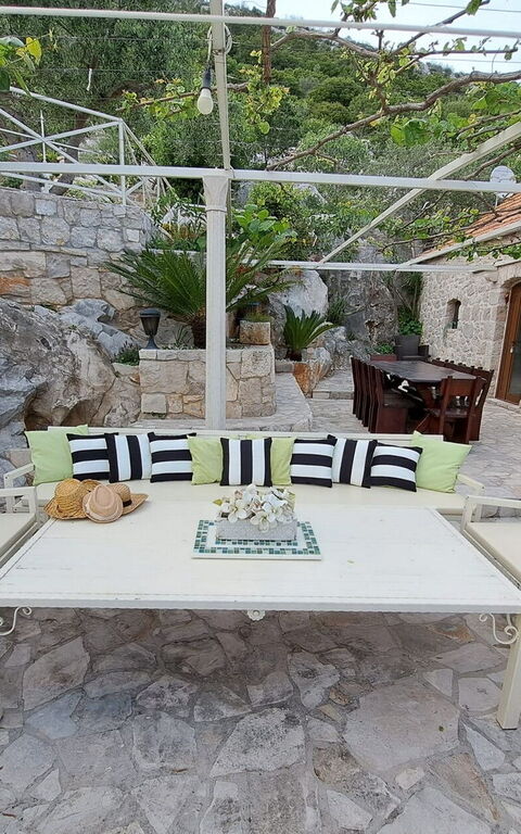 Villa Azurit: Außen, Balkon / Terrasse / Patio, Draussen